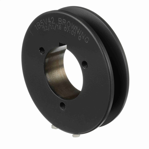 1 Groove Cast Iron Bushed Bore Multiple Sheave - 1B5V42;BRO